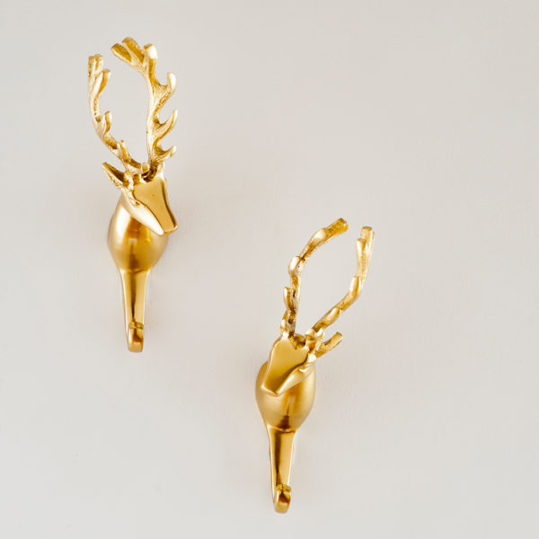 Gold wall hooks for clothes online