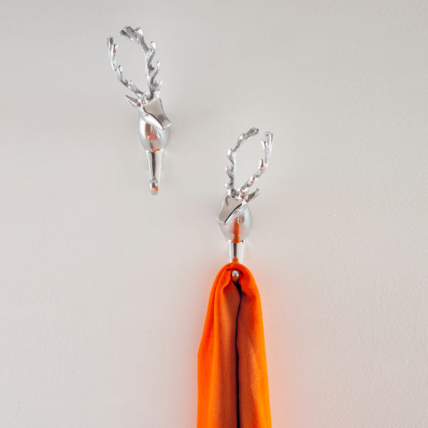 Stag wall hooks