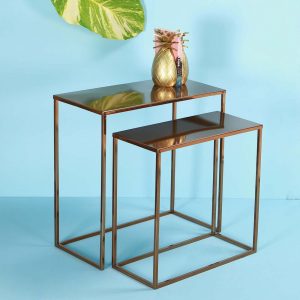 Metal Nesting Table set