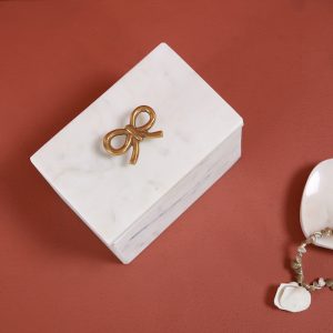 Marble box : Topp Brass