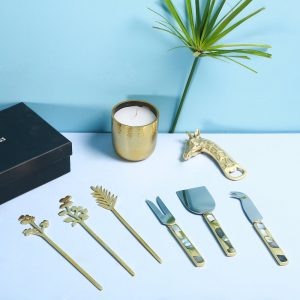 Brass bar set box