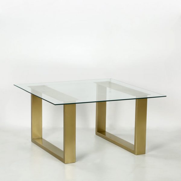 TOPBRASS : Glass coffee table small