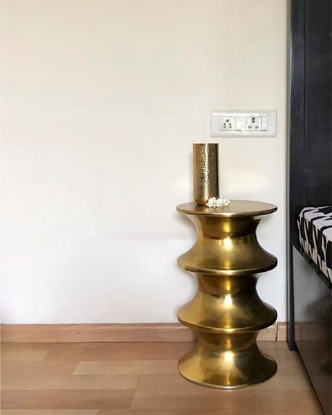 Side Table - Topp Brass